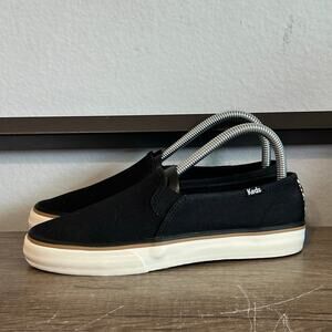 Keds Double Decker Women’s Athletic Slip-On Shoes Size 6.5 Black